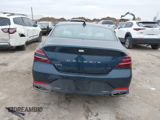 2024 Genesis G70 3.3T Sport Advanced with VIN KMTG54SE4RU139023, listed as a IAAI auction lot 41646110 with 12,204 mi miles. Bid and sale history available at carsss.com. Image 16.