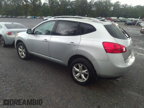 2009 Nissan Rogue S with VIN JN8AS58V89W438467, listed as a IAAI auction lot 40418581 with 155,963 mi miles and . Bid and sale history available at DreamBid. Image 3.