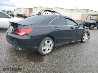 2016 Mercedes-Benz CLA with VIN WDDSJ4EB5GN336821, listed as a Copart auction lot 44368805 with 0 mi miles and Salvage Title. Bid and sale history available at carsss.com. Image 3.