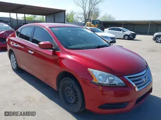 2014 Nissan Sentra SR with VIN 3N1AB7AP7EL624331, listed as a IAAI auction lot 41887132 with 207,557 mi miles. Bid and sale history available at carsss.com. Image 1.