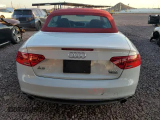 2016 Audi A5 Premium with VIN WAUD2AFH9GN001706, listed as a Copart auction lot 52953695 with 61,739 mi miles and Salvage title. Bid and sale history available at DreamBid. Image 6.