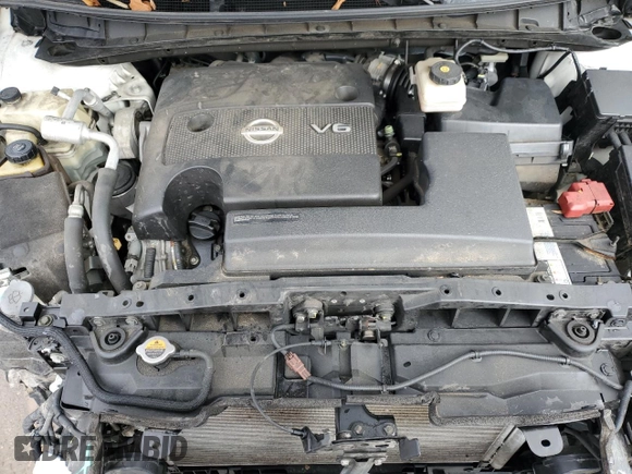 2016 Nissan Murano SV z VIN 5N1AZ2MG7GN140293, wystawiony jako Copart lot #44770525 z przebiegiem 125 263 mil mil oraz Szkoda całkowita • Salvage title. Historia ofert i sprzedaży dostępna na DreamBid. Obrazek 12.