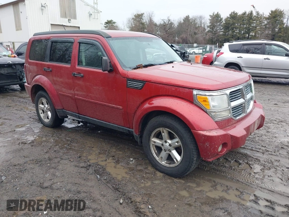 2008 Dodge Nitro SLT with VIN 1D8GU58K28W102173, listed as a IAAI auction lot 41727200 with 134,293 mi miles. Bid and sale history available at carsss.com. Image 1.