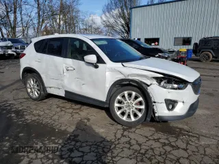 2013 Mazda CX-5 Grand Touring with VIN JM3KE4DE3D0153511, listed as a Copart auction lot 47762745 with 109,173 mi miles and Salvage Title. Bid and sale history available at carsss.com. Image 4.