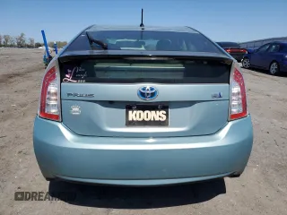 2014 Toyota Prius Four with VIN JTDKN3DU7E1756676, listed as a Copart auction lot 52323465 with 95,090 mi miles and Salvage Title. Bid and sale history available at DreamBid. Image 6.