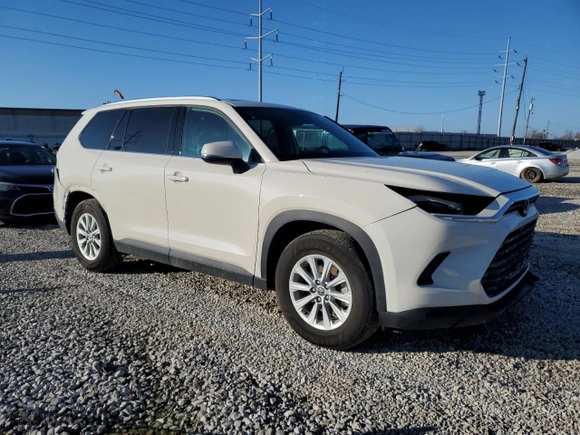 2024 Toyota Grand Highlander Hybrid XLE with VIN 5TDACAB5XRS003783, listed as a Copart auction lot 86588674 with NaN miles and Salvage Title. Bid and sale history available at carsss.com. Image 4.