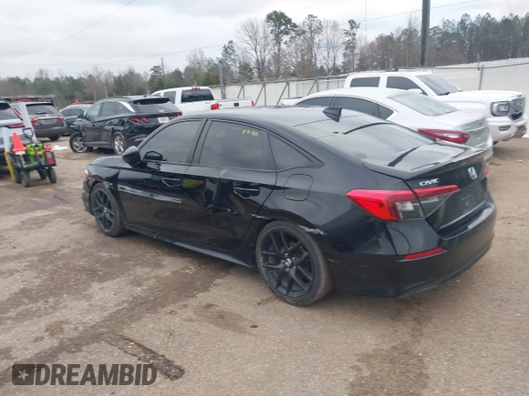 2022 Honda Civic Sport z VIN 2HGFE2F56NH540970, wystawiony jako IAAI lot #41590129 z przebiegiem 61 503 mil mil oraz . Historia ofert i sprzedaży dostępna na DreamBid. Obrazek 3.