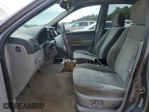 2005 Kia Sorento LX with VIN KNDJD733055403932, listed as a Copart auction lot 47476185 with 212,573 mi miles and Salvage Title. Bid and sale history available at carsss.com. Image 7.