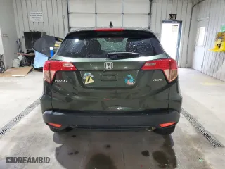 2016 Honda HR-V EX with VIN 3CZRU6H52GM740696, listed as a Copart auction lot 51895095 with 0 mi miles and Salvage Title. Bid and sale history available at carsss.com. Image 6.