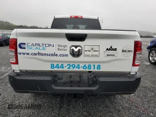 2022 Ram 2500 Tradesman z VIN 3C6UR4CJ2NG200455, wystawiony jako Copart lot #71545564 z przebiegiem 33 839 mil mil oraz Szkoda całkowita • Salvage title. Historia ofert i sprzedaży dostępna na DreamBid. Obrazek 6.