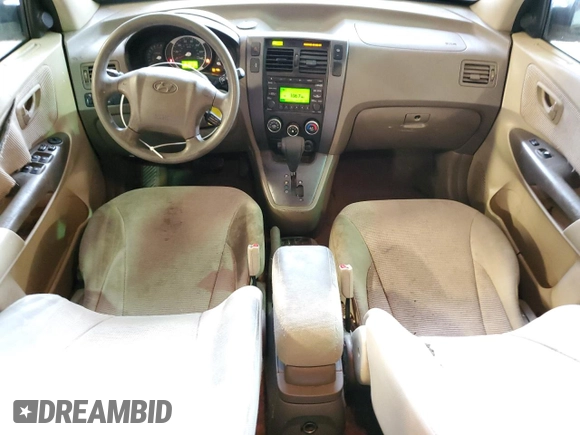 2008 Hyundai Tucson GLS with VIN KM8JM12B78U876237, listed as a Copart auction lot 44781155 with 205,976 mi miles and Salvage Title. Bid and sale history available at carsss.com. Image 8.