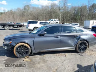 2019 Honda Accord Sedan Sport 1.5T with VIN 1HGCV1F37KA148067, listed as a IAAI auction lot 41724588 with 91,659 mi miles. Bid and sale history available at carsss.com. Image 14.