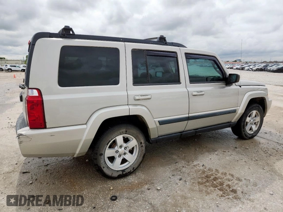 2008 Jeep Commander Sport with VIN 1J8HH48K78C174076, listed as a Copart auction lot 60203175 with 224,740 mi miles and Clean title. Bid and sale history available at DreamBid. Image 3.