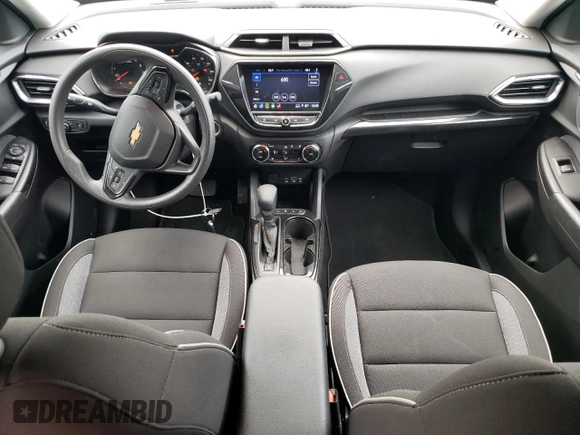 2023 Chevrolet TrailBlazer LT with VIN KL79MRSL4PB180361, listed as a Copart auction lot 62287424 with 14,620 mi miles and Salvage Title. Bid and sale history available at DreamBid. Image 8.