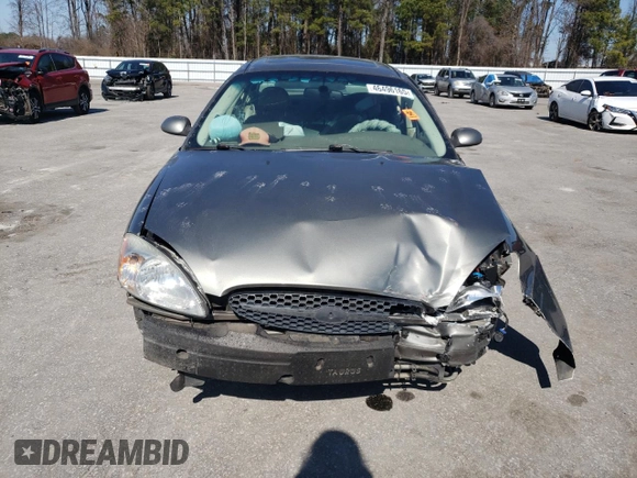 2003 Ford Taurus SEL Deluxe with VIN 1FAFP56S93G222243, listed as a Copart auction lot 46496165 with 193,282 mi miles and Salvage Title. Bid and sale history available at DreamBid. Image 5.
