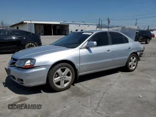 2003 Acura TL Type S w/Navigation System with VIN 19UUA56963A051276, listed as a Copart auction lot 51831895 with 202,952 mi miles and Salvage Title. Bid and sale history available at carsss.com. Image 1.