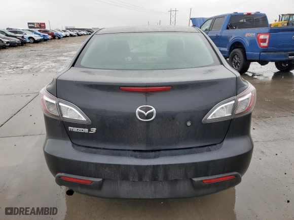 2011 Mazda Mazda3 i Sport with VIN JM1BL1UGXB1364890, listed as a Copart auction lot 86879244 with 0 mi miles and Salvage Title. Bid and sale history available at carsss.com. Image 6.