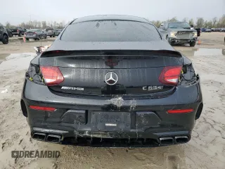 2019 Mercedes-Benz C 63 S AMG with VIN WDDWJ8HB5KF871493, listed as a Copart auction lot 85534294 with 23,205 mi miles and Salvage title. Bid and sale history available at DreamBid. Image 6.
