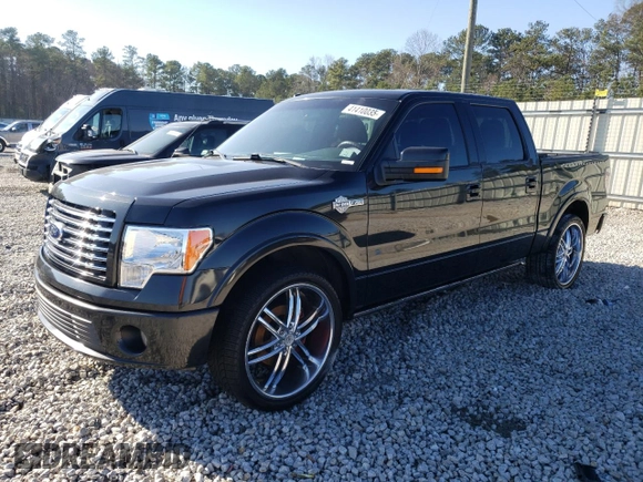 2010 Ford F-150 with VIN 1FTEW1CV6AFA09527, listed as a Copart auction lot 41410035 with 191,889 mi miles and Salvage title. Bid and sale history available at DreamBid. Image 1.