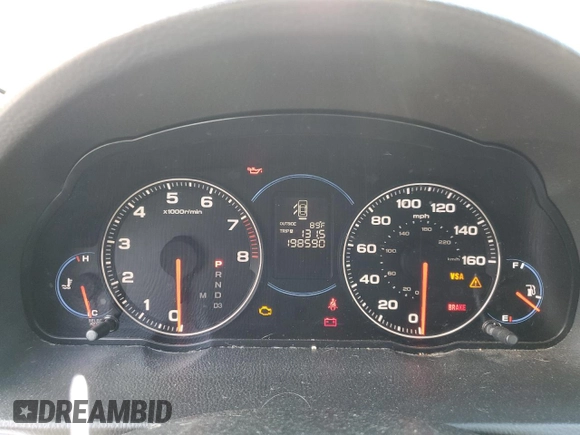 2004 Acura TSX z VIN JH4CL96864C017488, wystawiony jako Copart lot #55284865 z przebiegiem 198 590 mil mil oraz Czysty tytuł • Clean title. Historia ofert i sprzedaży dostępna na DreamBid. Obrazek 9.