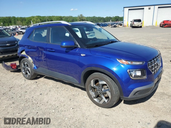 2023 Hyundai Venue Limited with VIN KMHRC8A30PU215947, listed as a Copart auction lot 53524615 with 52,681 mi miles and Salvage Title. Bid and sale history available at DreamBid. Image 4.