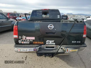 2008 Nissan Titan SE with VIN 1N6AA06A58N323988, listed as a Copart auction lot 48158085 with Not Provided miles and Salvage Title. Bid and sale history available at carsss.com. Image 6.