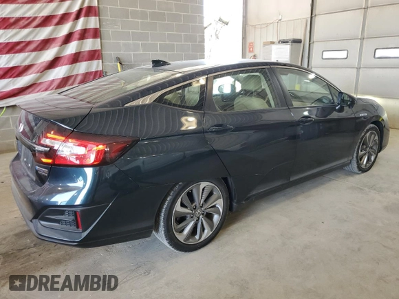 2018 Honda Clarity Plug-In Hybrid Touring with VIN JHMZC5F34JC019971, listed as a Copart auction lot 69590274 with 54,714 mi miles and Salvage Title. Bid and sale history available at carsss.com. Image 3.