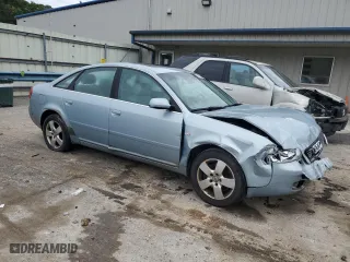 2002 Audi A6 3.0L with VIN WAULT64B52N077338, listed as a Copart auction lot 74962754 with 159,424 mi miles and Salvage Title. Bid and sale history available at carsss.com. Image 4.