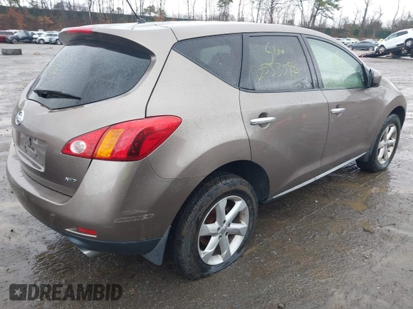 2010 Nissan Murano SL with VIN JN8AZ1MW0AW102383, listed as a IAAI auction lot 41978612 with Not Provided miles and . Bid and sale history available at DreamBid. Image 4.