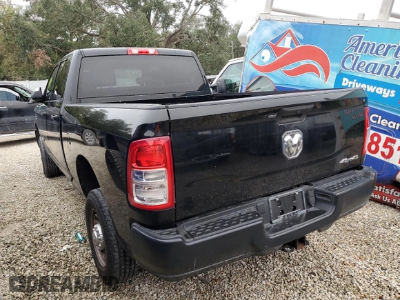 2022 Ram 2500 Tradesman with VIN 3C6UR5CL3NG159857, listed as a Copart auction lot 45343715 with 38,894 mi miles and Non Repairable. Bid and sale history available at carsss.com. Image 2.