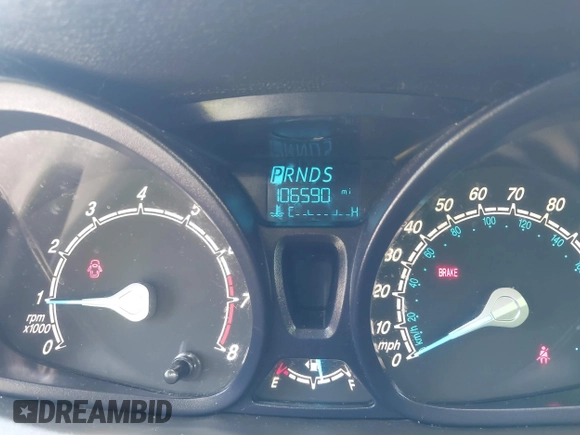 2016 Ford Fiesta S with VIN 3FADP4AJXGM108179, listed as a IAAI auction lot 42496328 with 106,590 mi miles and . Bid and sale history available at DreamBid. Image 7.