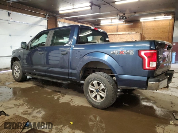 2015 Ford F-150 XLT with VIN 1FTEW1EP2FFC73690, listed as a Copart auction lot 61154355 with 145,389 mi miles and Salvage title. Bid and sale history available at DreamBid. Image 2.