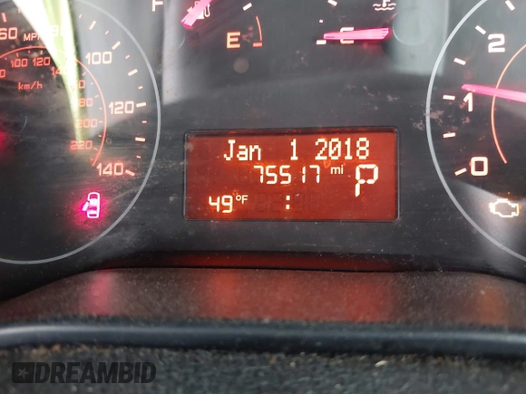 2019 Ram ProMaster City Cargo Tradesman z VIN ZFBHRFAB1K6M31770, wystawiony jako IAAI lot #41123546 z przebiegiem 75 517 mil mil oraz . Historia ofert i sprzedaży dostępna na DreamBid. Obrazek 15.