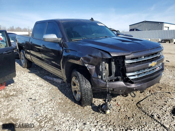 2016 Chevrolet Silverado 1500 LT with VIN 3GCUKREC1GG113738, listed as a Copart auction lot 43536235 with 192,763 mi miles and Salvage Title. Bid and sale history available at carsss.com. Image 4.