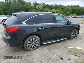 2016 Acura MDX Technology z VIN 5FRYD4H44GB043093, wystawiony jako Copart lot #56663955 z przebiegiem 204 655 mil mil oraz Szkoda całkowita • Salvage title. Historia ofert i sprzedaży dostępna na DreamBid. Obrazek 3.