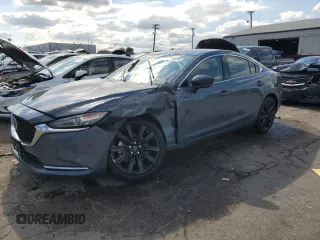 2021 Mazda 6 Grand Touring Reserve with VIN JM1GL1WY1M1616461, listed as a Copart auction lot 72760074 with 26,377 mi miles and Salvage Title. Bid and sale history available at DreamBid. Image 1.