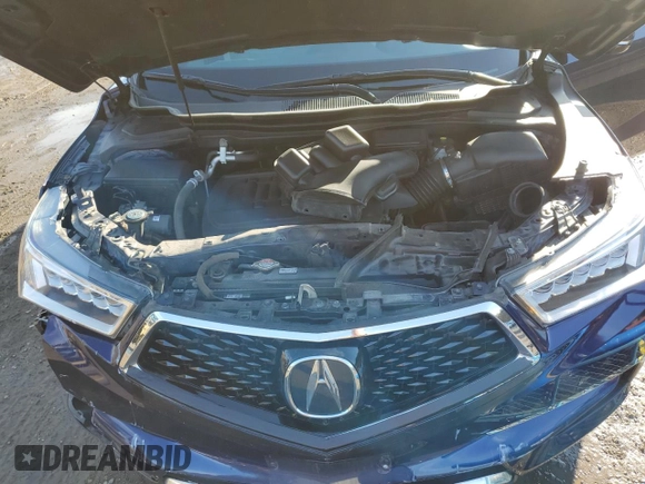 2018 Acura MDX w/Technology Pkg with VIN 5J8YD4H55JL018364, listed as a Copart auction lot 78693344 with 81,611 mi miles and Salvage Title. Bid and sale history available at carsss.com. Image 13.