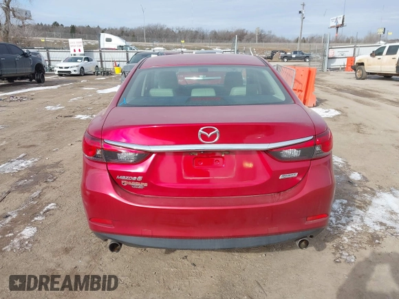 2015 Mazda 6 i Touring with VIN JM1GJ1V56F1193943, listed as a IAAI auction lot 41539900 with 144,111 mi miles and . Bid and sale history available at carsss.com. Image 16.