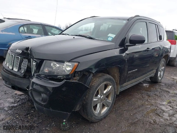 2017 Jeep Compass High Altitude with VIN 1C4NJDEB4HD107948, listed as a IAAI auction lot 41718447 with 161,232 mi miles. Bid and sale history available at carsss.com. Image 2.