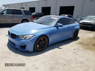 2016 BMW M4 z VIN WBS3R9C53GK708264, wystawiony jako Copart lot #57291155 z przebiegiem 65 271 mil mil oraz Szkoda całkowita • Salvage title. Historia ofert i sprzedaży dostępna na DreamBid. Obrazek 1.