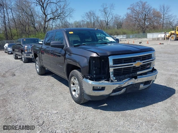 2015 Chevrolet Silverado 1500 LT with VIN 3GCUKREC8FG510992, listed as a IAAI auction lot 41966354 with 176,347 mi miles. Bid and sale history available at carsss.com. Image 1.