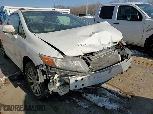 2012 Honda Civic Cpe EX-L with VIN 2HGFG3B15CH532570, listed as a Copart auction lot 87868545 with 137,644 mi miles and Salvage Title. Bid and sale history available at carsss.com. Image 14.