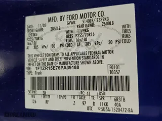 2006 Ford Ranger XL with VIN 1FTZR15E76PA39188, listed as a Copart auction lot 83397394 with 100,943 mi miles and Clean Title. Bid and sale history available at carsss.com. Image 12.