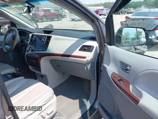 2012 Toyota Sienna XLE AAS with VIN 5TDYK3DCXCS202574, listed as a IAAI auction lot 42714762 with 234,287 mi miles and . Bid and sale history available at DreamBid. Image 5.