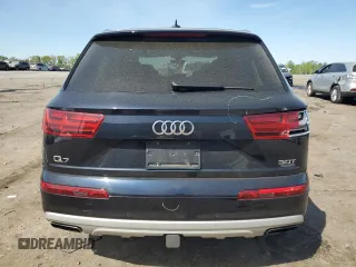 2017 Audi Q7 Premium Plus with VIN WA1LABF72HD053565, listed as a Copart auction lot 53044095 with 58,753 mi miles and Salvage Title. Bid and sale history available at DreamBid. Image 6.