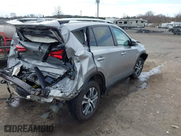 2016 Toyota RAV4 LE with VIN 2T3BFREV8GW432986, listed as a IAAI auction lot 41716530 with 143,442 mi miles. Bid and sale history available at carsss.com. Image 4.