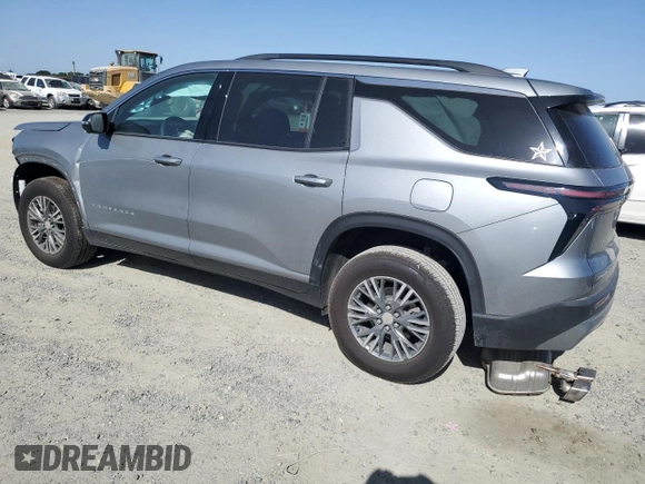 2024 Chevrolet Traverse FWD LT with VIN 1GNERGKS6RJ172793, listed as a Copart auction lot 53921255 with 12,141 mi miles and Salvage title. Bid and sale history available at DreamBid. Image 2.
