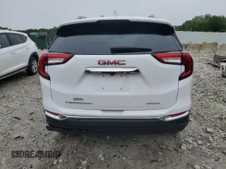2024 GMC Terrain SLT with VIN 3GKALVEGXRL275104, listed as a Copart auction lot 60019185 with 10,127 mi miles and Salvage title. Bid and sale history available at DreamBid. Image 6.