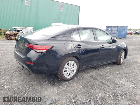 2024 Nissan Sentra S with VIN 3N1AB8BV6RY280373, listed as a Copart auction lot 64965214 with Not Provided miles and Non Repairable. Bid and sale history available at carsss.com. Image 3.
