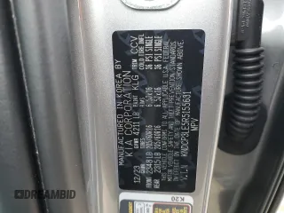 2024 Kia Niro LX with VIN KNDCP3LE5R5155631, listed as a Copart auction lot 43681525 with 5,343 mi miles and Salvage Title. Bid and sale history available at carsss.com. Image 13.
